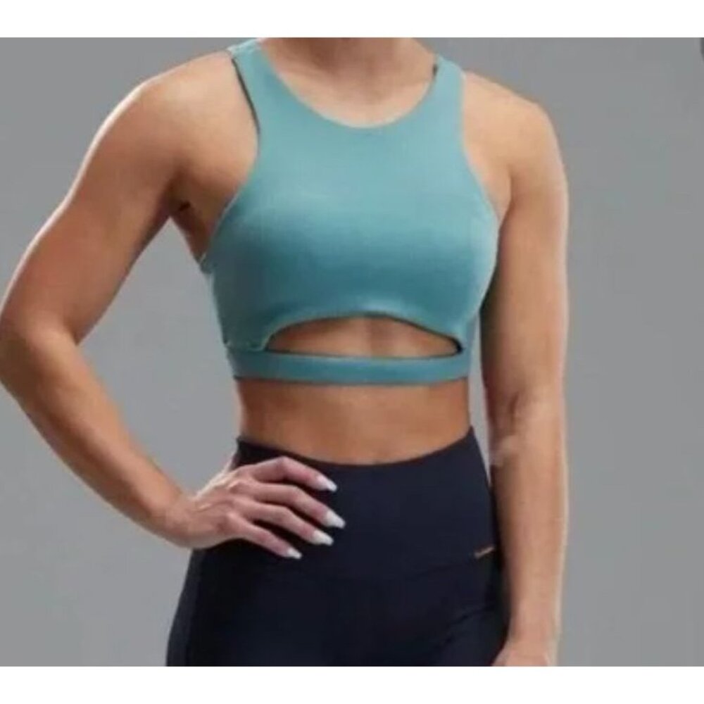CLEO HARPER coco bralette in teal size XS